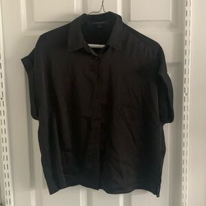 Banana Republic Factory button down collared top, size XS